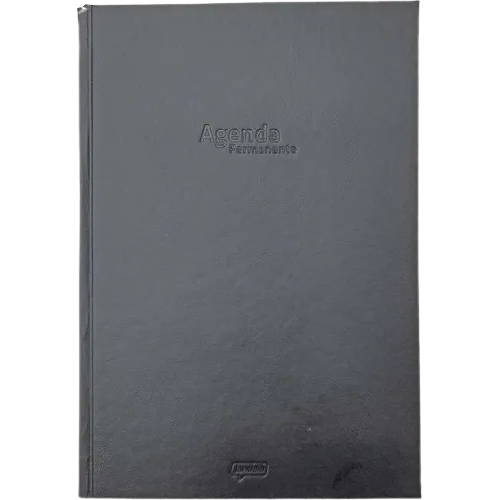 Agenda Costurada Permanente Capa Dura Office Collection Jandaia