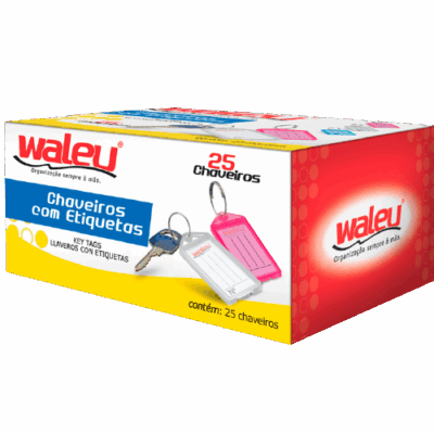 ORGANIZADOR DE CHAVES C/25 WALEU
