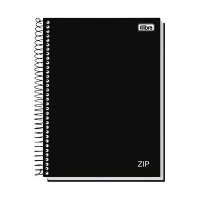 CADERNO 10 MATERIAS 160 FOLHAS ZIP TILIBRA