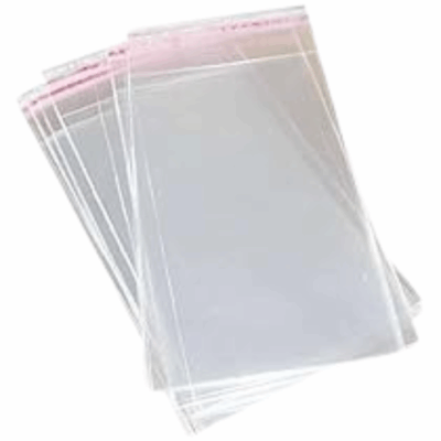 SACO ADESIVO TRANSP N33 22X30+3 C/100 VABENE