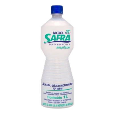 ALCOOL 70 ETILICO 1LT SAFRA