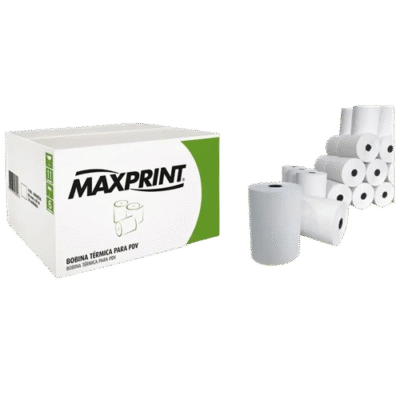 BOBINA TERMICA BRANCA 57X22  MAXPRINT