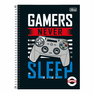 CADERNO 1X1 80 FOLHAS PEPPER TILIBRA