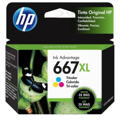 CARTUCHO 667 XL COLOR HP