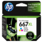 CARTUCHO 667 XL COLOR HP