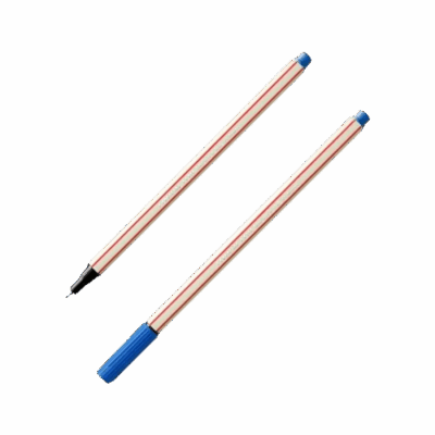 CANETA MICROLINE AZUL COMPACTOR