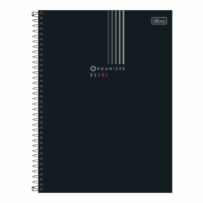 CADERNO ORGANIZER CAPA DURA 80 FOLHAS TILIBRA