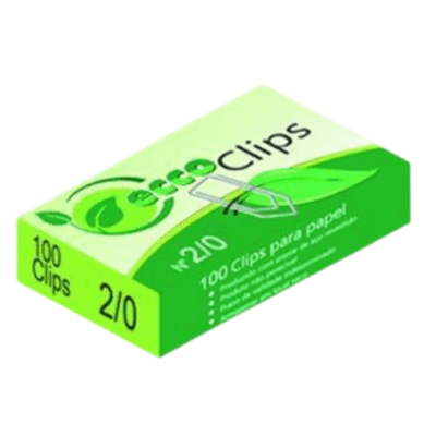 CLIPS 2/0 GALV C/100UN ECCOCLIPS