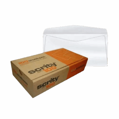 ENVELOPE CT 114X229 S/C C/100UN SCRITY
