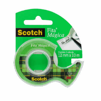 FITA MAGICA 12X10 COM HAND DISPENSER 3M