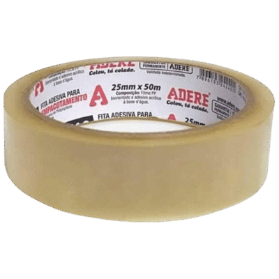 FITA ADESIVA TRANSPARENTE 710 25X50 ADERE