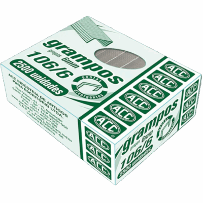 GRAMPO 106/6 GALV C/2500 ACC