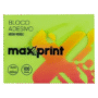 BLOCO MAXPRINT VERDE NEON 76X102