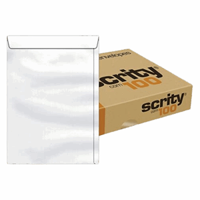 ENVELOPE  162X229 BR S/C C/100 SCRITY