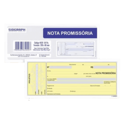 NOTA PROMISSORIA GRANDE 50 FL SIDGRAPH