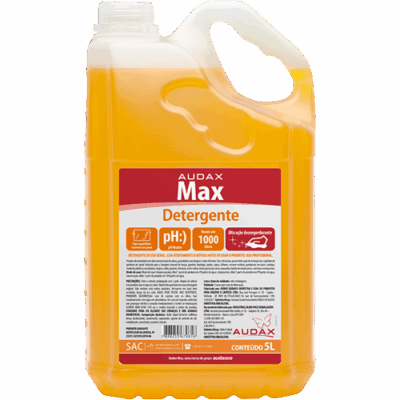 DETERGENTE NEUTRO 5L MAX AUDAX