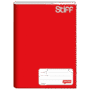 CADERNO 1/4 COST/CAPA DURA 96 FOLHAS VERMELHO JANDAIA