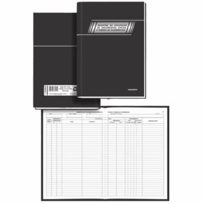 LIVRO TERMO DE OCORRENCIA 50 FOLHAS SIDGRAPH