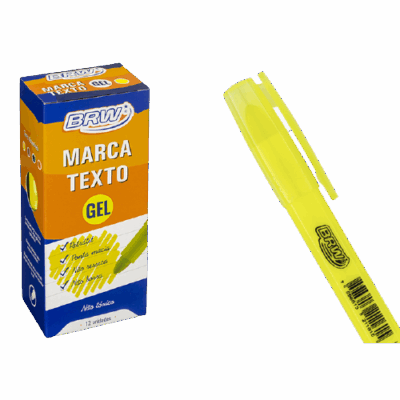 MARCA TEXTO GEL AM BRW