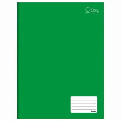 CADERNO CLASS UNIV COST/CD 96FLS VD FORONI