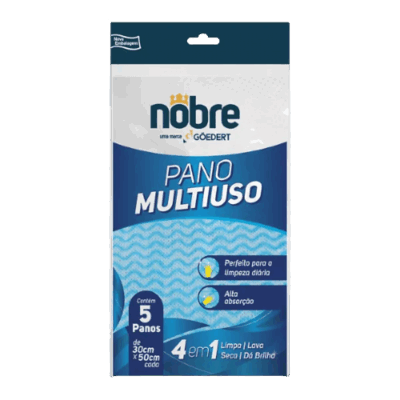 PANO MULTIUSO C/5 AZUL NOBRE