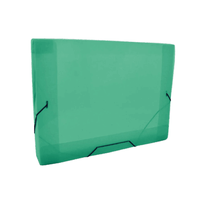 PASTA ELASTICO OFICIO 30MM VERDE DAC