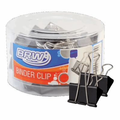 PRENDEDOR BINDER CLIP 25MM C/48 BRW