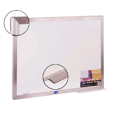 QUADRO BRANCO ALUMINIO 150X120 CORTIARTE