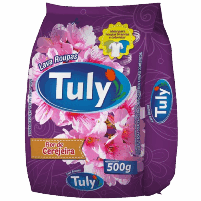 SABAO EM PO 500G FLOR DE CEREJEIRA SACHE TULY