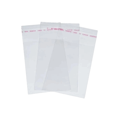 SACO ADESIVO TRANSP N07 6,5×13+3 C/100 VABENE