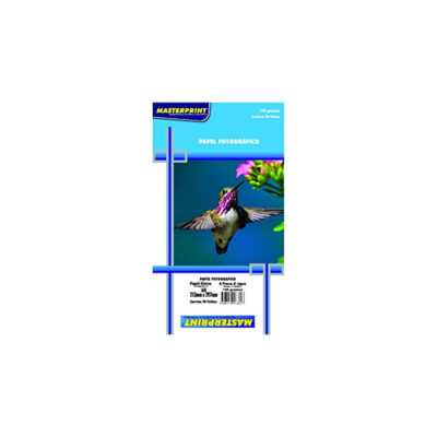 PAPEL FOTO A4 120G C/20 MASTERPRINT
