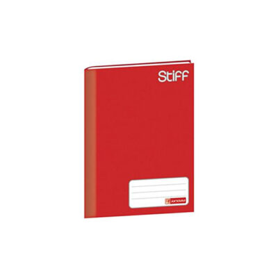 CADERNO 1/4 COST/CD 48FLS VERMELHO JANDAIA
