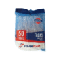 FACA LEVE CRISTAL C/50UN STRAWPLAST *