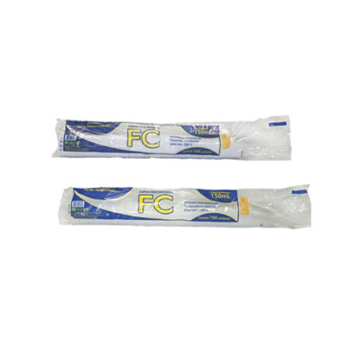 COPO DESCARTAVEL 150 ML TRANSPARENTE FC