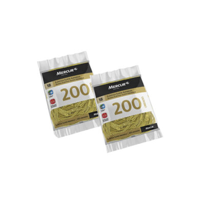 ELASTICO SUPER AMARELO 18 200 UN MERCUR