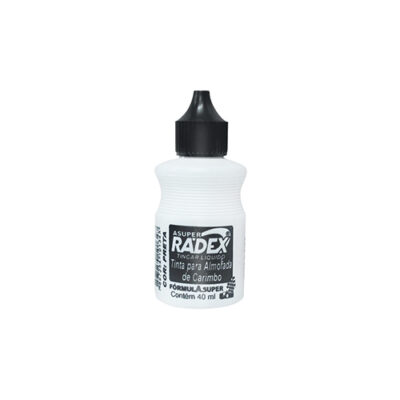 TINTA CARIMBO 40ML PT RADEX