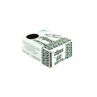 CLIPS 6/0 GALV C/50UN ACC