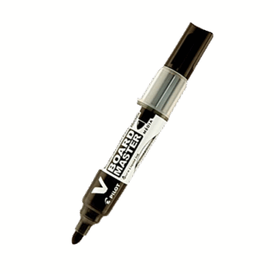 PINCEL P/ QUADRO BRANCO RECARREG PRETO PILOT