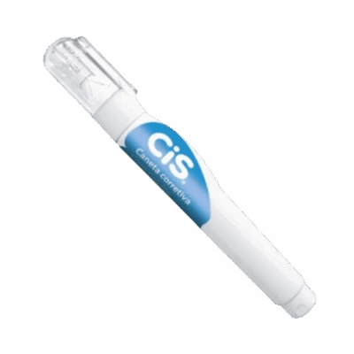 CANETA CORRETIVA C/ TAMPA 7ML CIS