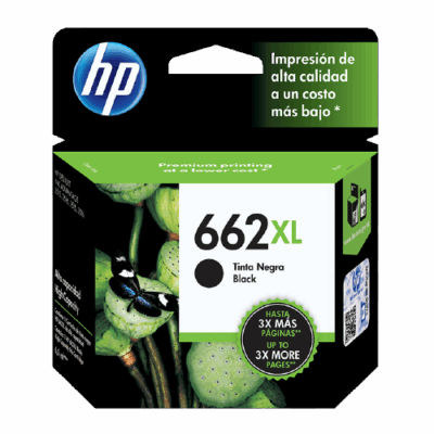 CARTUCHO 662 XL PRETO HP
