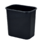 CESTO P/ LIXO PRETO RETANGULAR 12,5LT WALEU