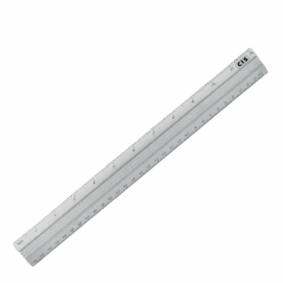REGUA DE ALUMINIO 30CM CIS
