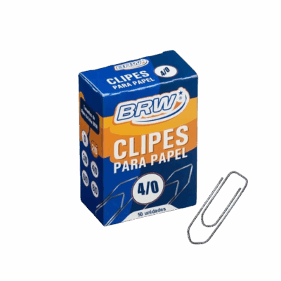 CLIPS 4/0 GALV C/50UN BRW