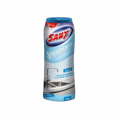 SAPONACEO EM PO CLORO 300GR SANY