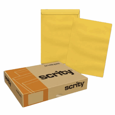 ENVELOPE 162X229 OURO C/100 SCRITY