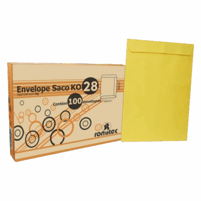 ENVELOPE 200X280 OURO C/100 ROMITEC