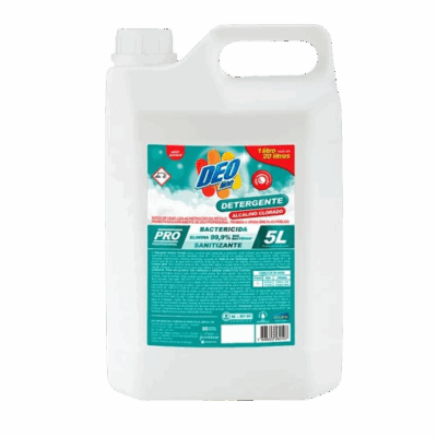 DETERGENTE ALCALINO CLORADO 5LT DEO LINE