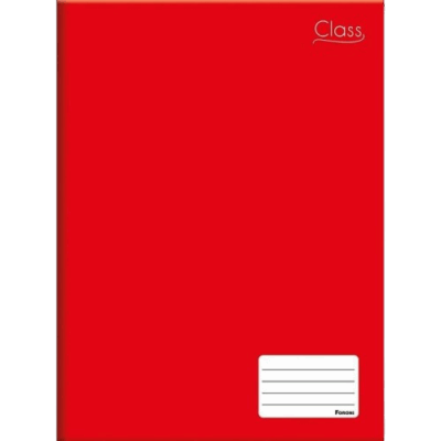 CADERNO CLASS UNIV COST/CD 96FLS VM FORONI