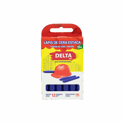 GIZ DE CERA ESTACA AZUL C/12 CORES KOALA