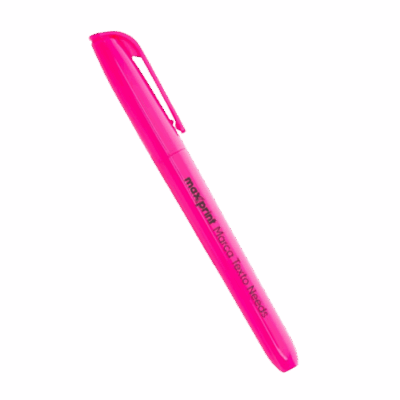 MARCA TEXTO NEEDS ROSA MAXPRINT